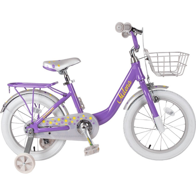 Детский велосипед TECH TEAM MILENA фиолетовый 16 